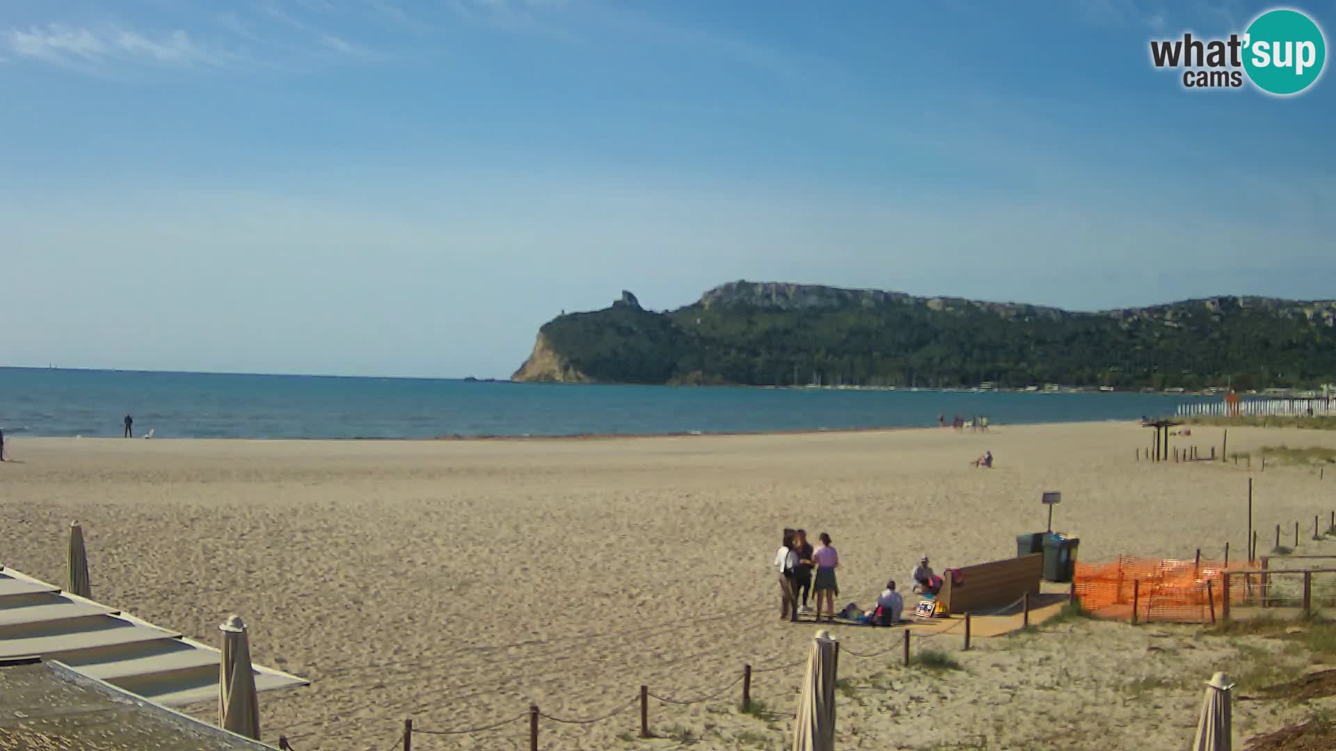 Poetto beach webcam | Cagliari | Sardinia