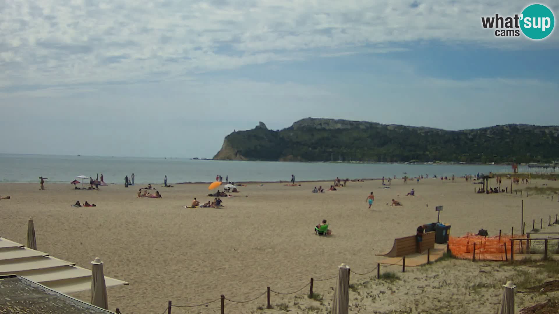 Poetto beach webcam | Cagliari | Sardinia