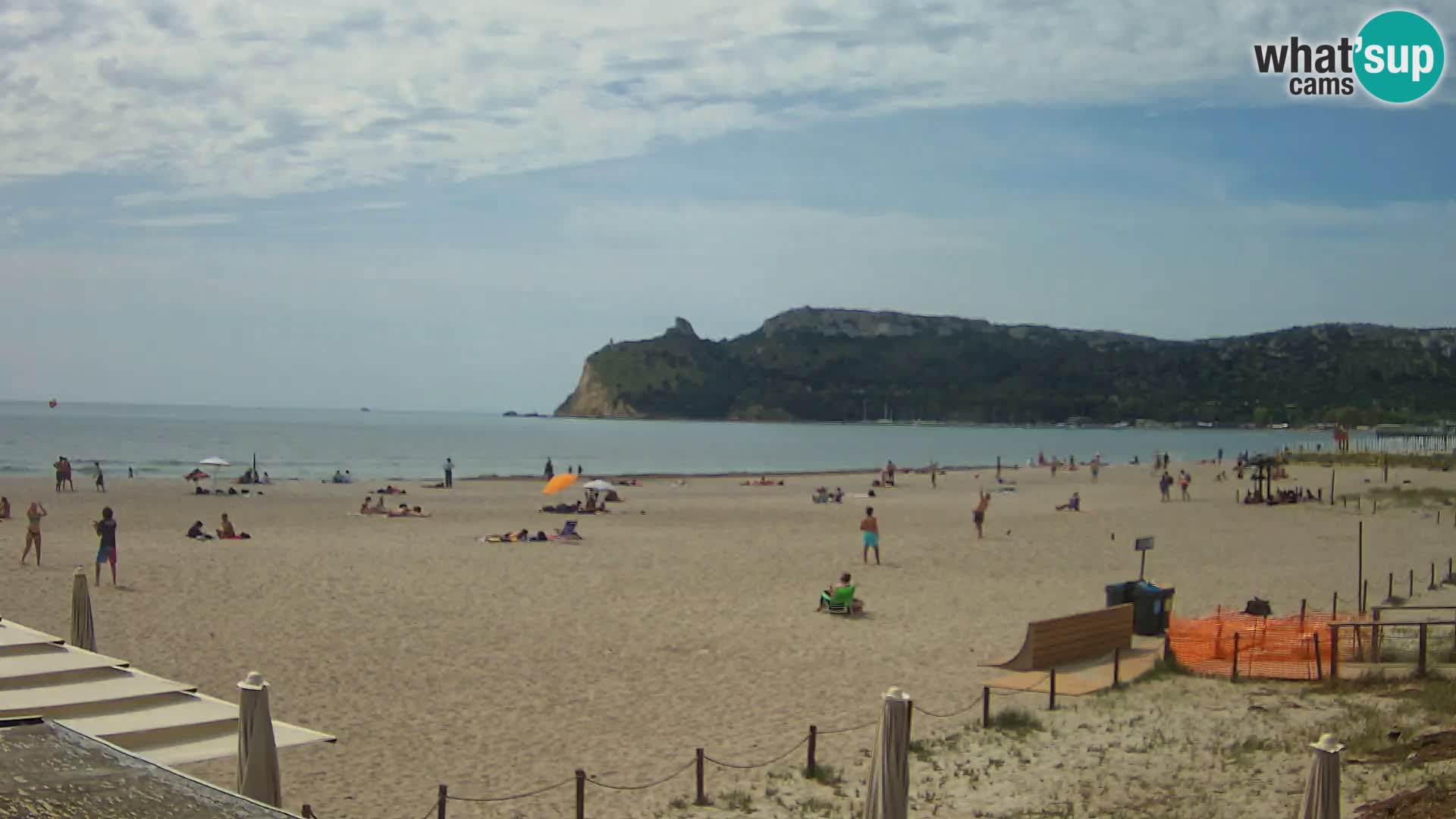 Webcam plage de Poetto | Cagliari | Sardaigne