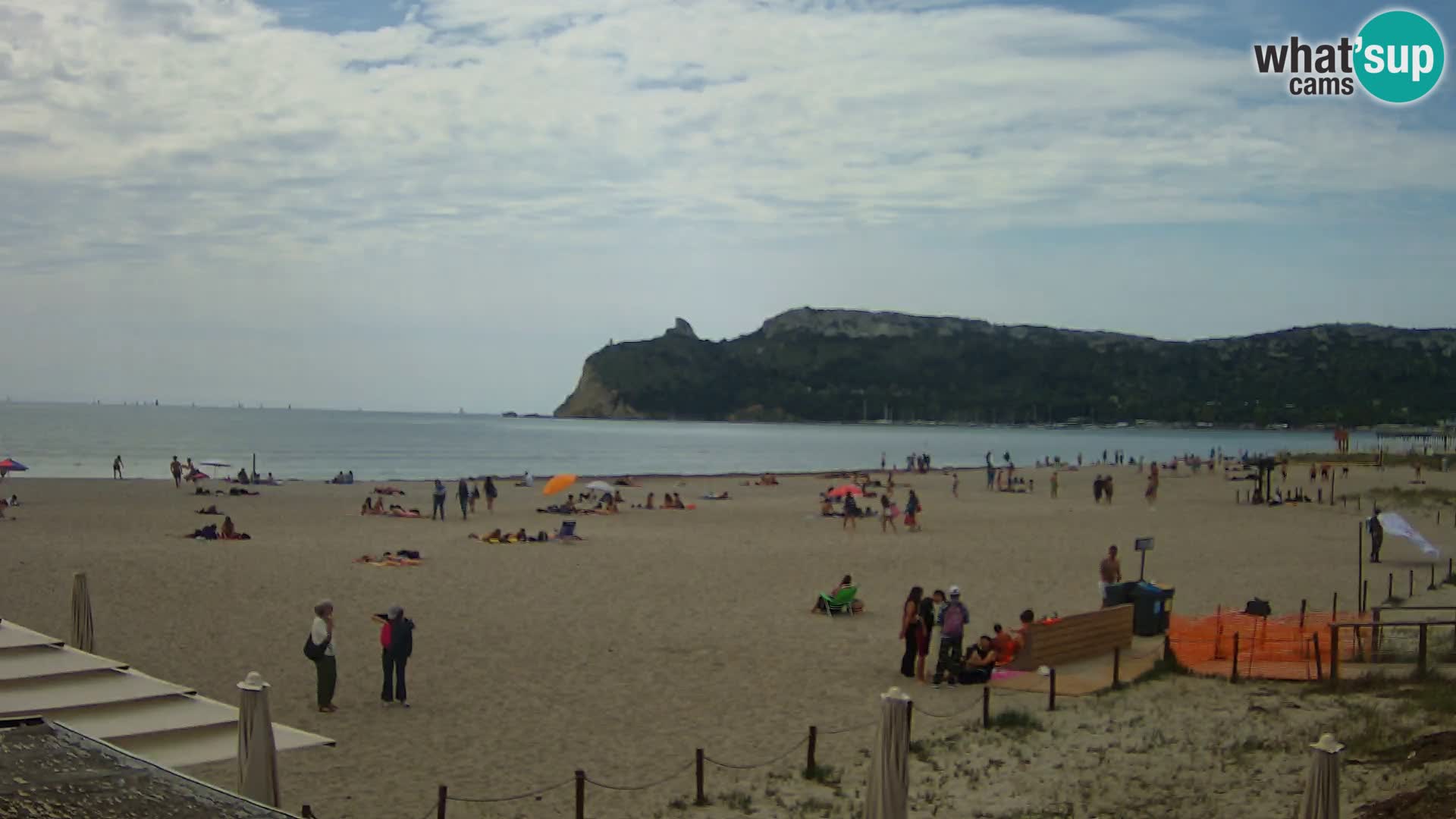 Poetto Strand Webcam | Cagliari | Sardinien