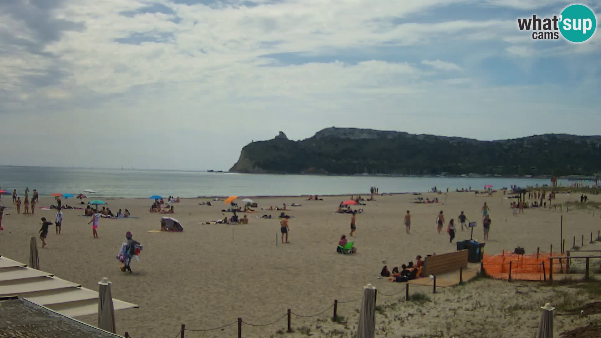 Poetto Strand Webcam | Cagliari | Sardinien
