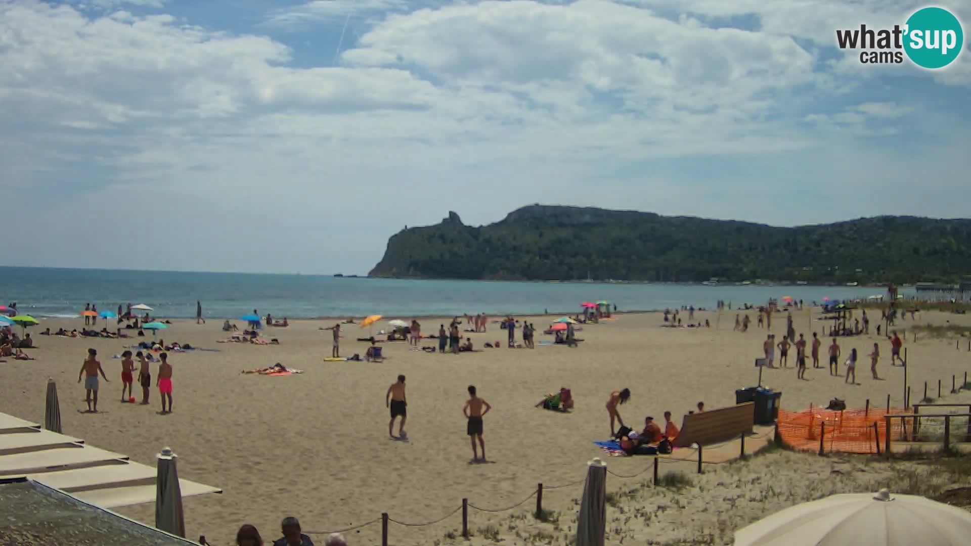 Webcam spiaggia del Poetto | Cagliari | Sardegna