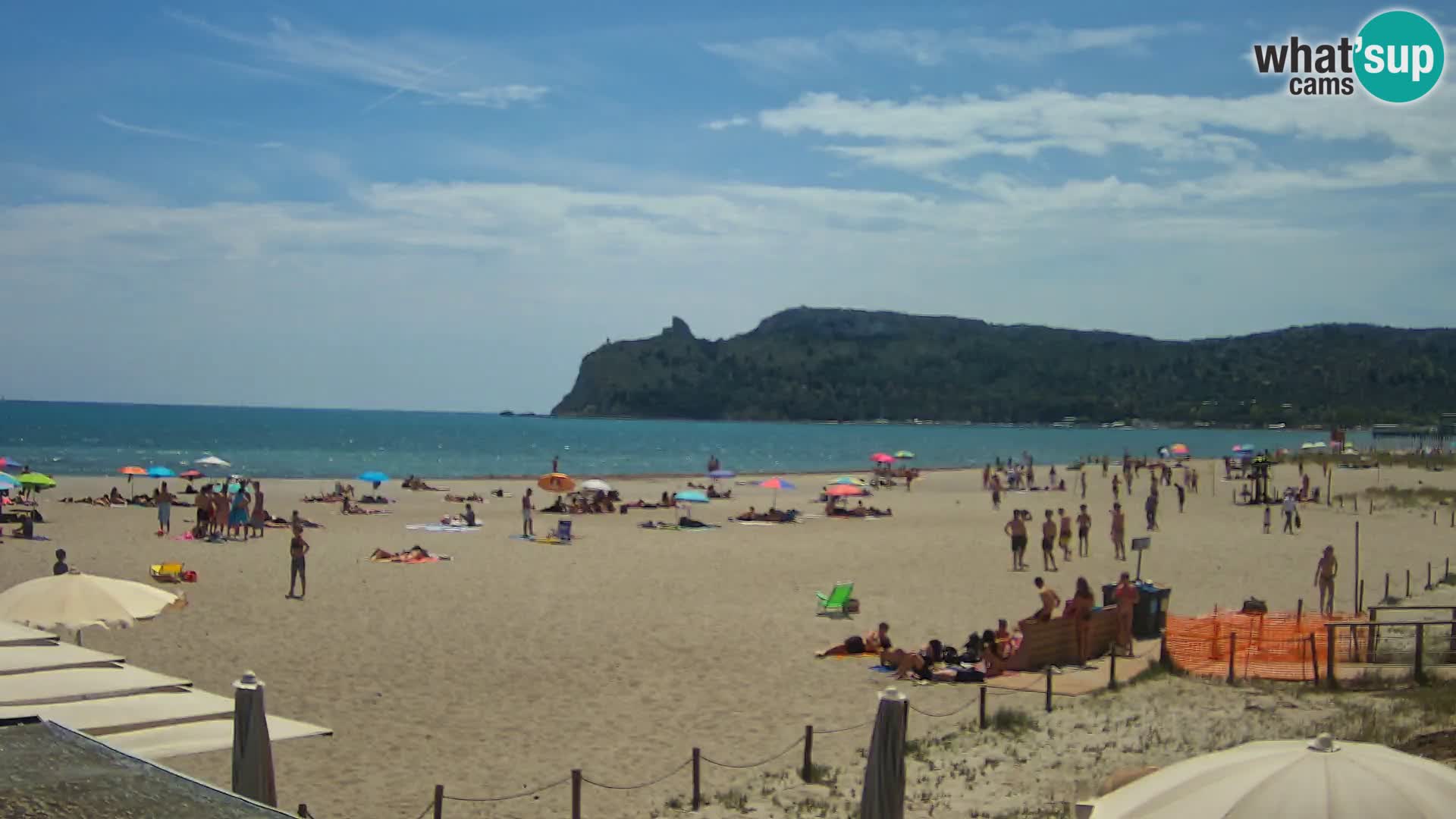 Webcam plage de Poetto | Cagliari | Sardaigne