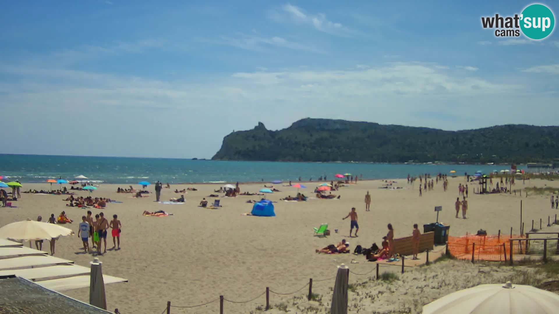 Webcam spiaggia del Poetto | Cagliari | Sardegna