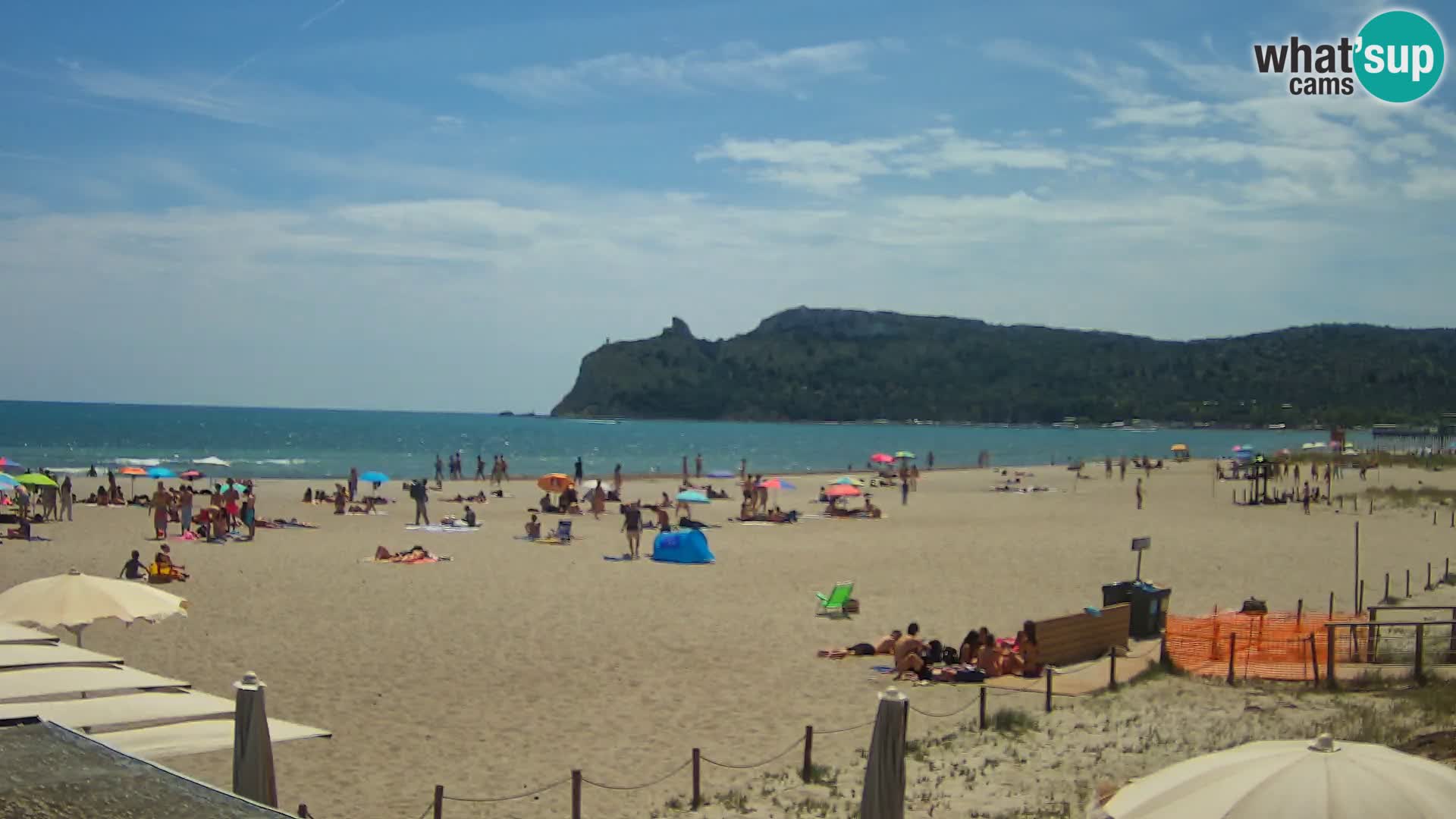 Poetto beach webcam | Cagliari | Sardinia