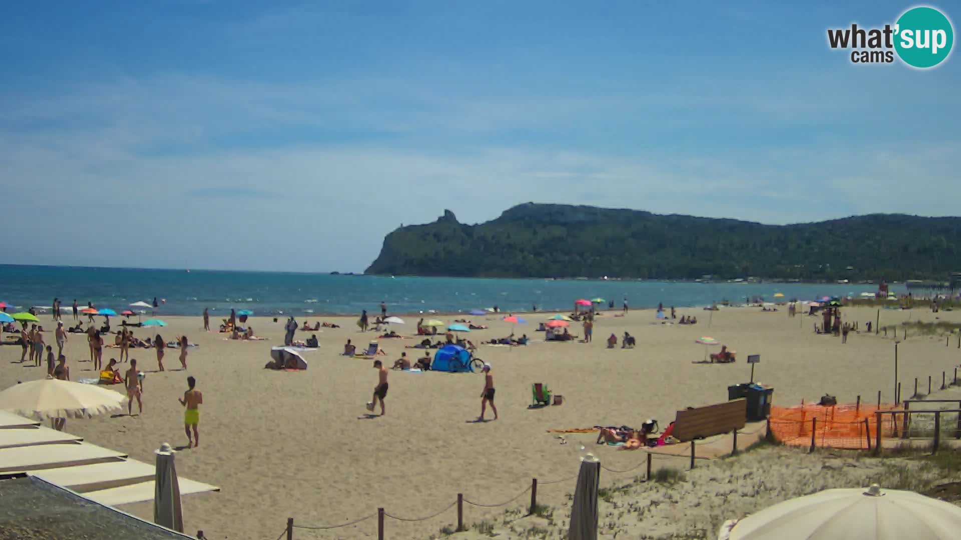 Webcam spiaggia del Poetto | Cagliari | Sardegna