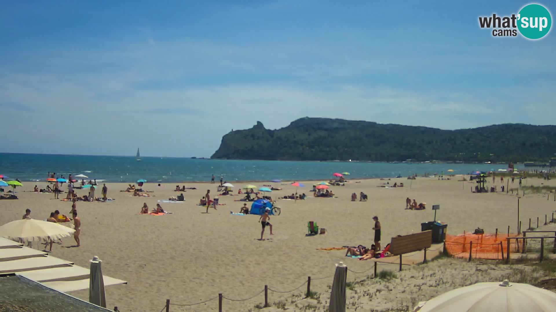 Webcam spiaggia del Poetto | Cagliari | Sardegna