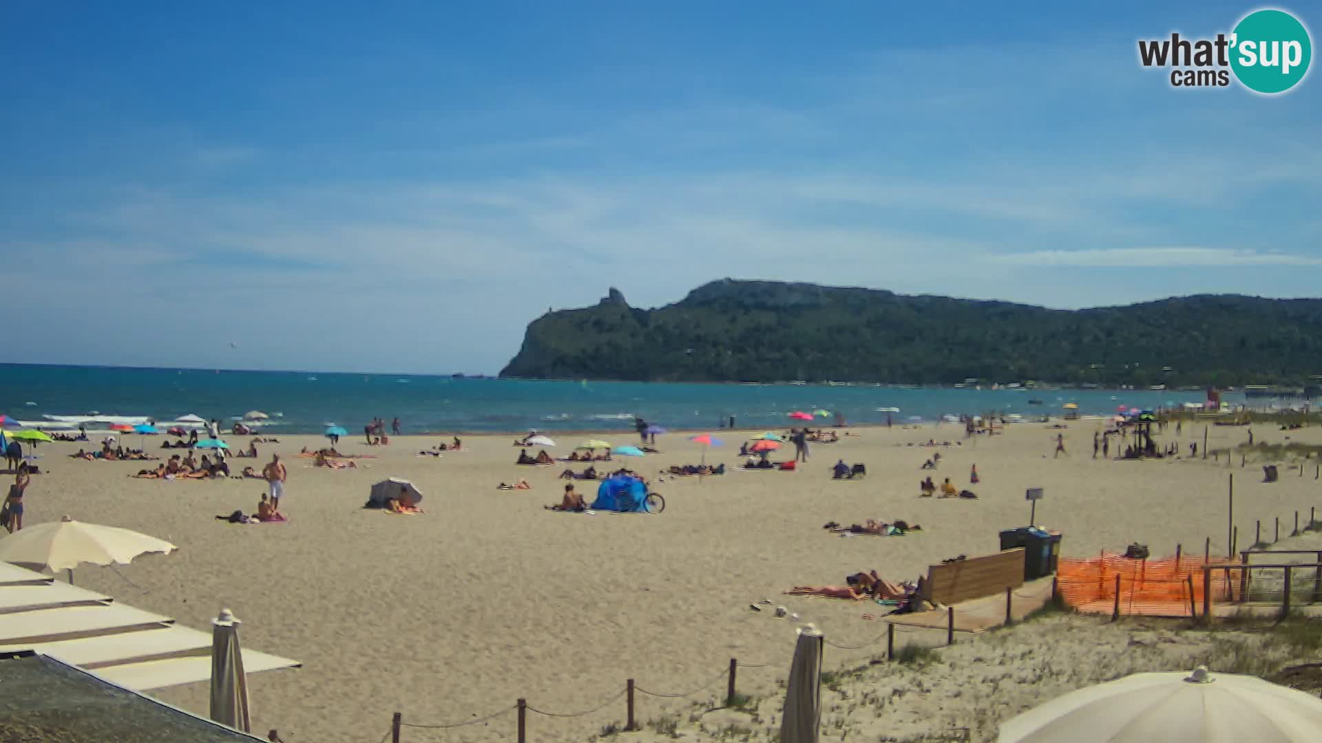 Webcam spiaggia del Poetto | Cagliari | Sardegna
