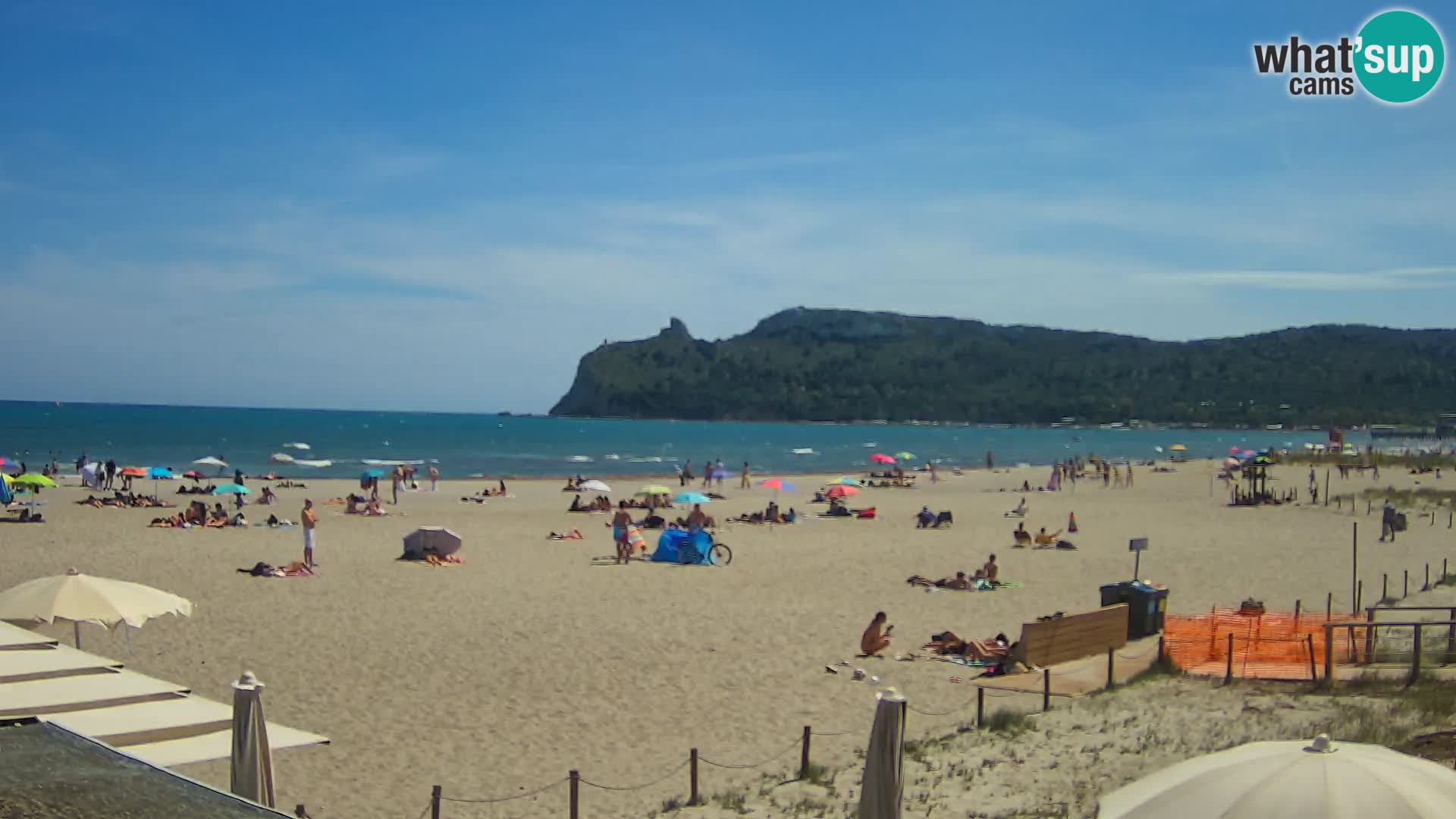 Poetto beach webcam | Cagliari | Sardinia