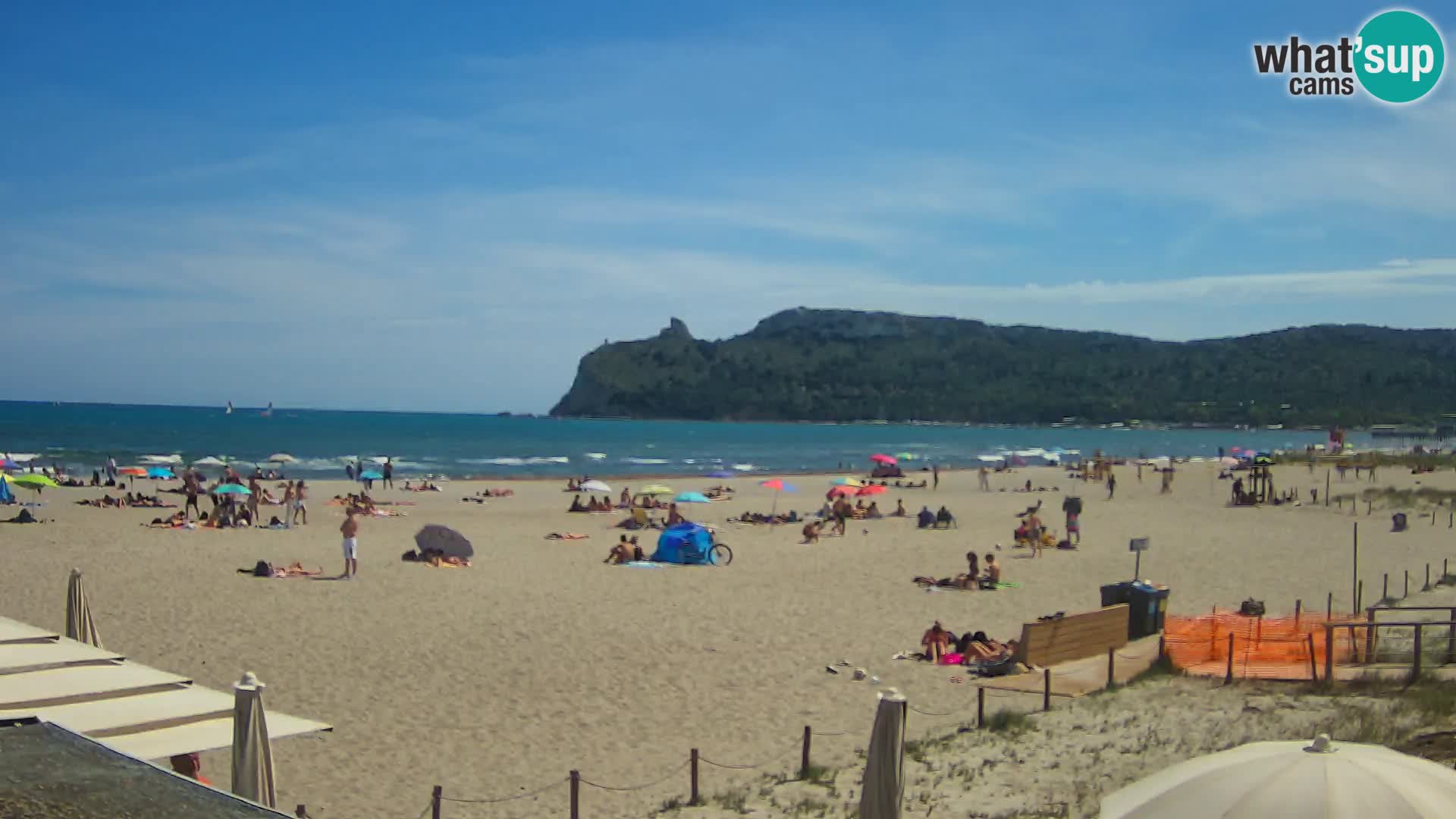 Webcam playa de Poetto | Cagliari | Cerdeña