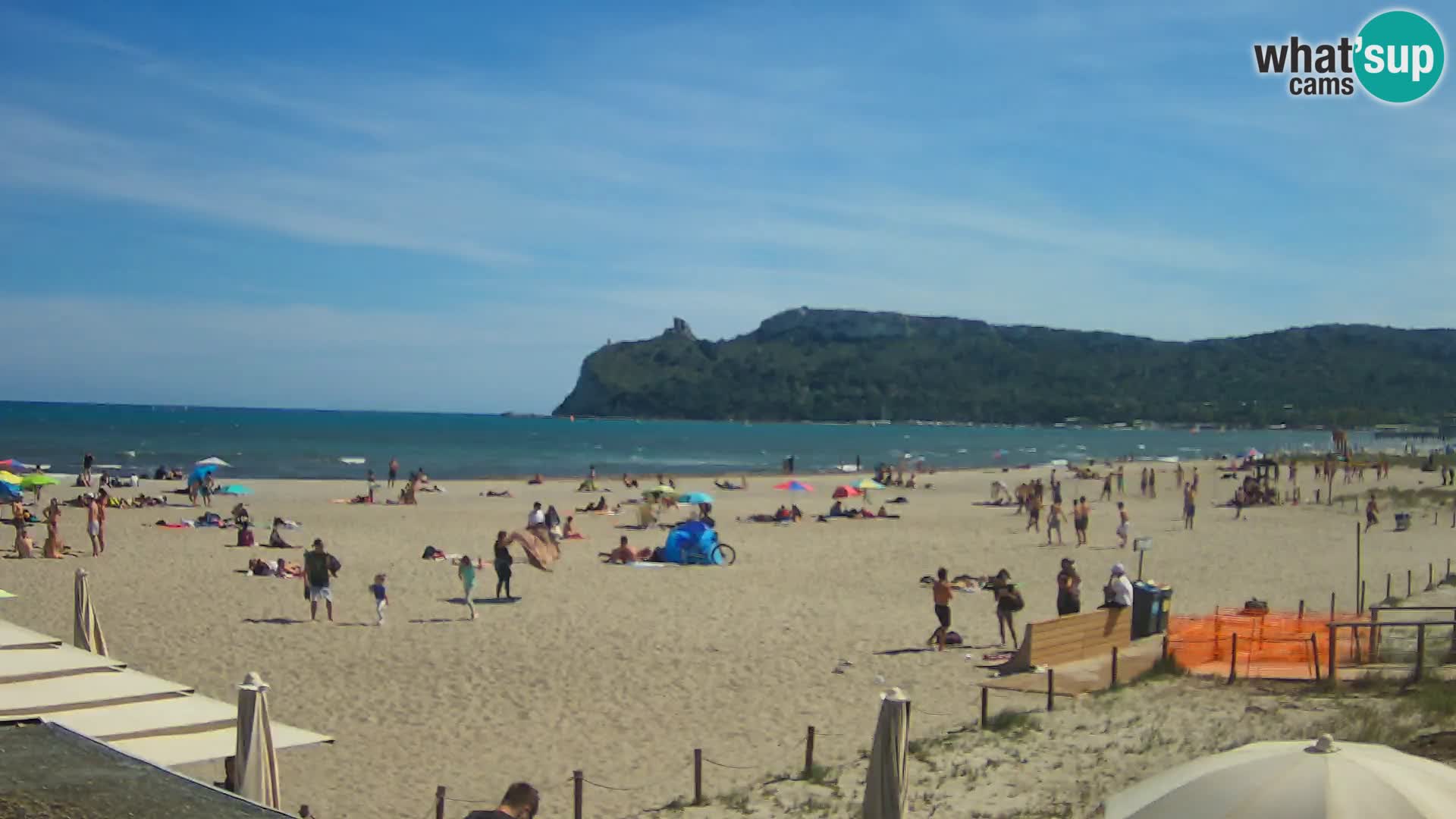 Poetto Strand Webcam | Cagliari | Sardinien