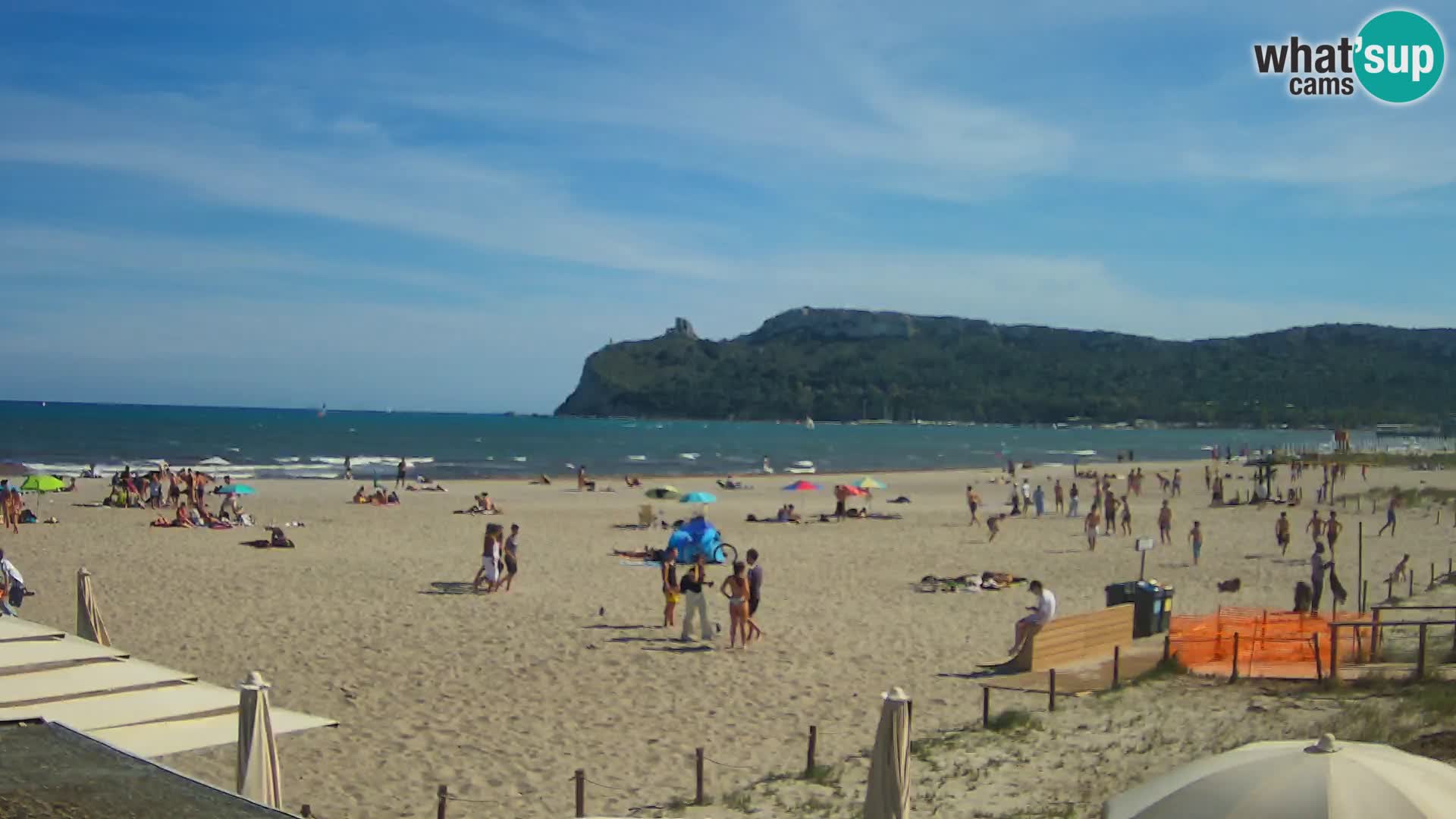 Webcam plage de Poetto | Cagliari | Sardaigne