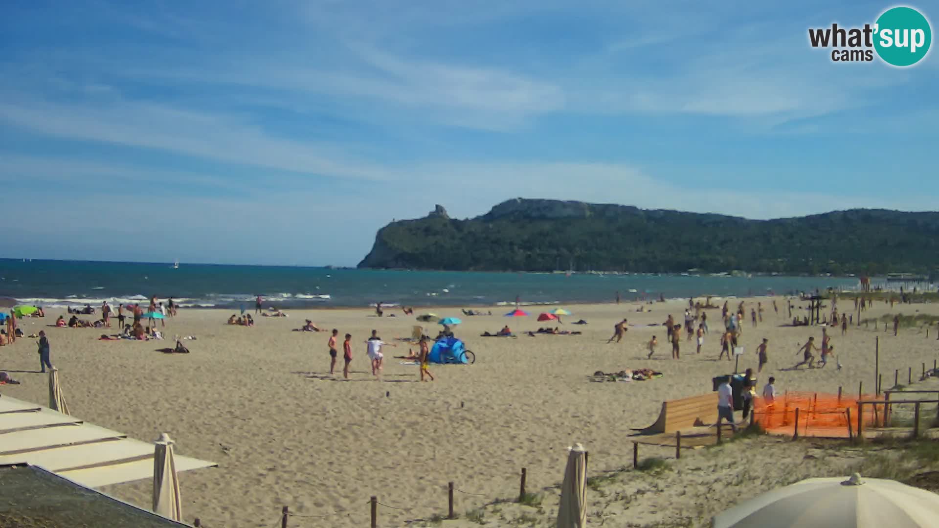 Webcam spiaggia del Poetto | Cagliari | Sardegna