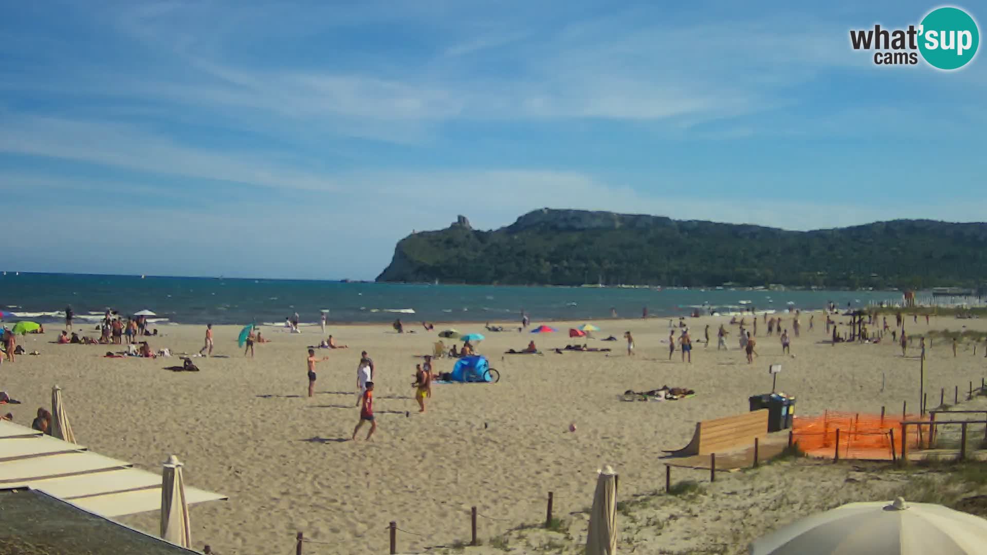 Poetto Strand Webcam | Cagliari | Sardinien