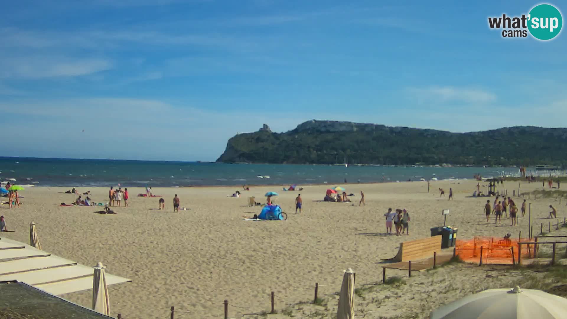 Poetto beach webcam | Cagliari | Sardinia