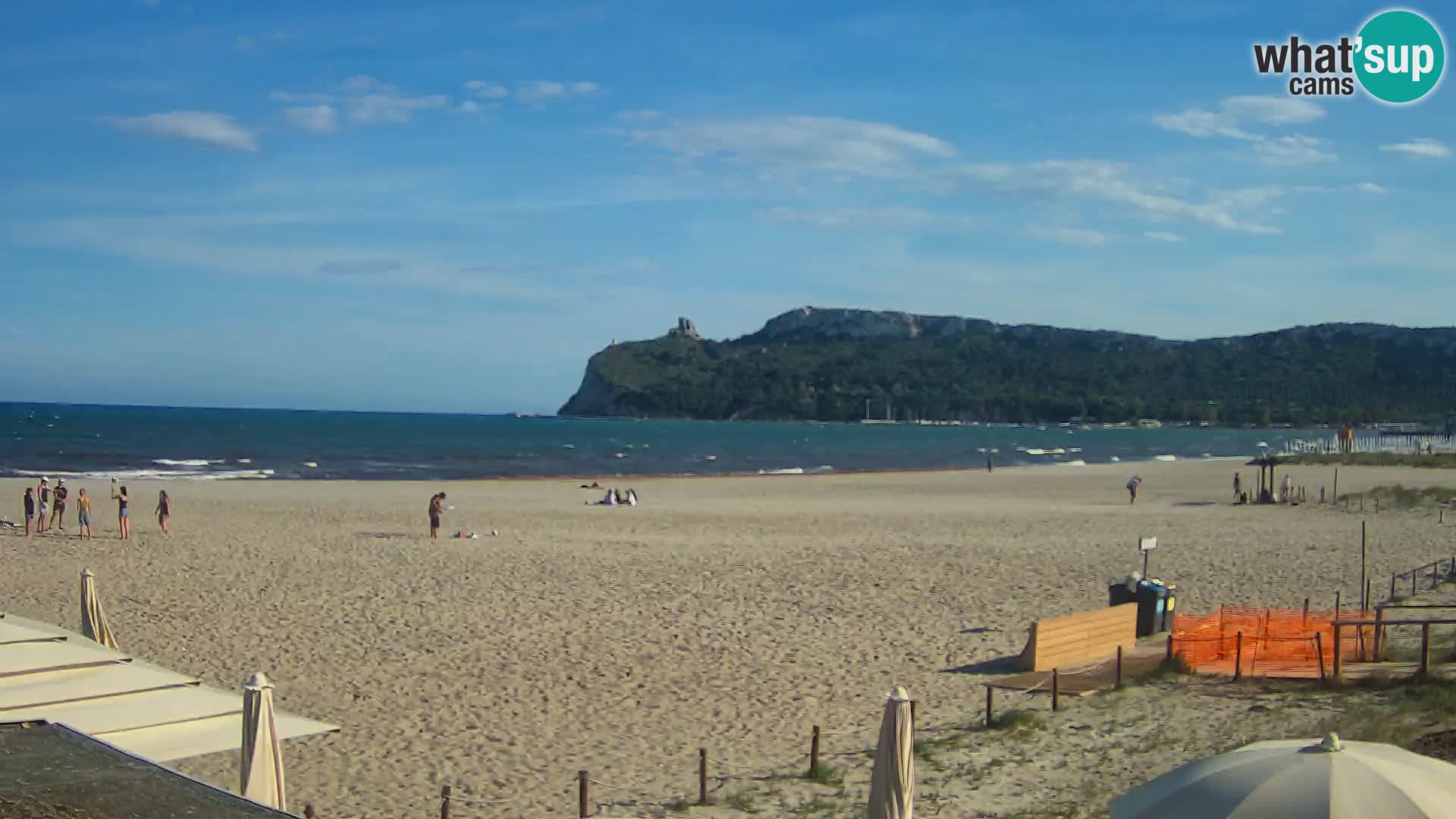 Poetto beach webcam | Cagliari | Sardinia