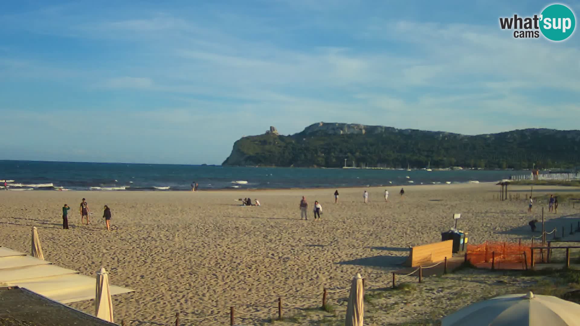 Poetto Strand Webcam | Cagliari | Sardinien