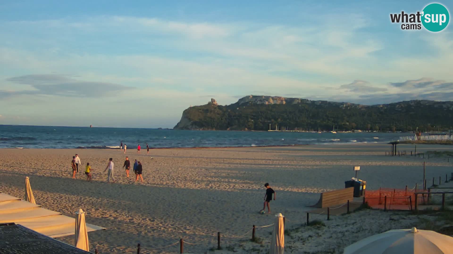 Poetto Strand Webcam | Cagliari | Sardinien