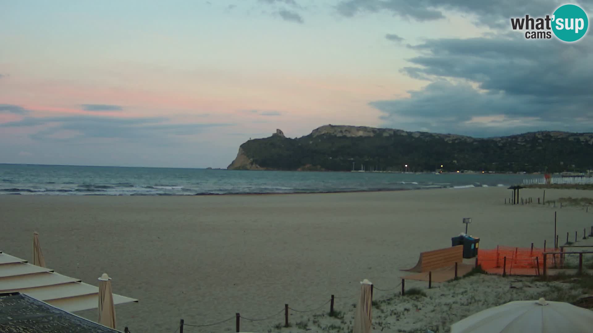 Poetto beach webcam | Cagliari | Sardinia