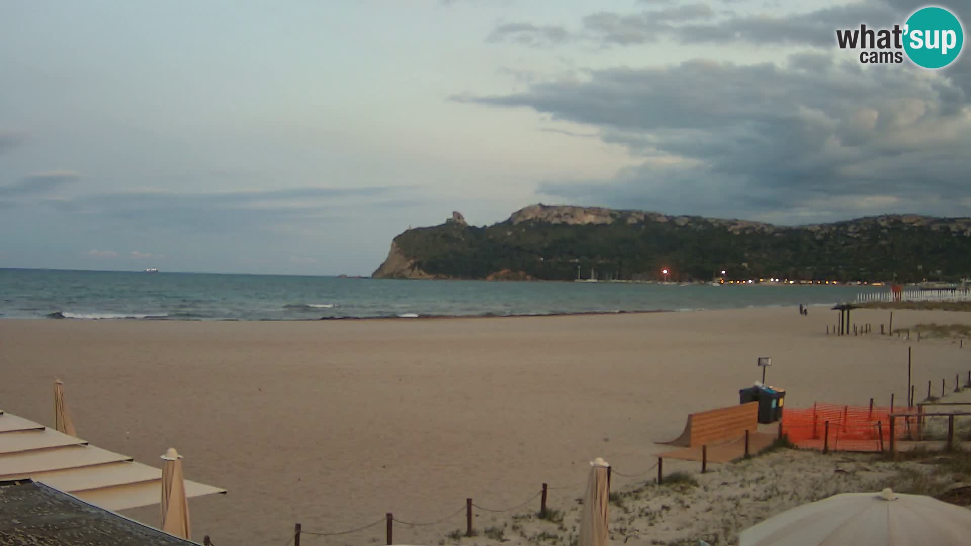 Webcam spiaggia del Poetto | Cagliari | Sardegna