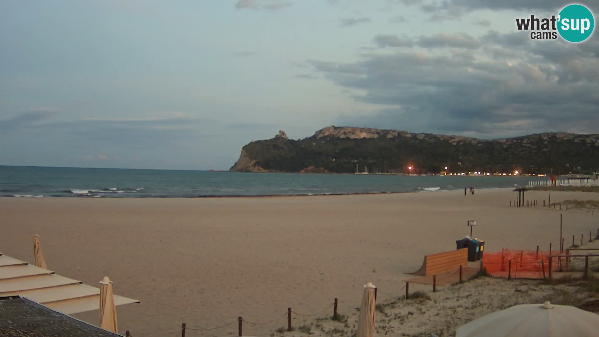 Poetto Strand Webcam | Cagliari | Sardinien