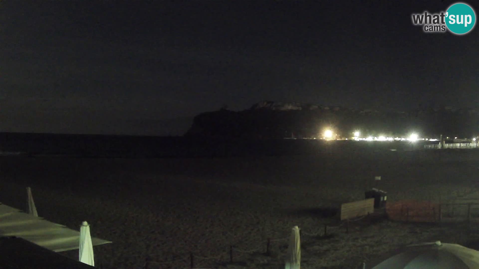 Poetto beach webcam | Cagliari | Sardinija