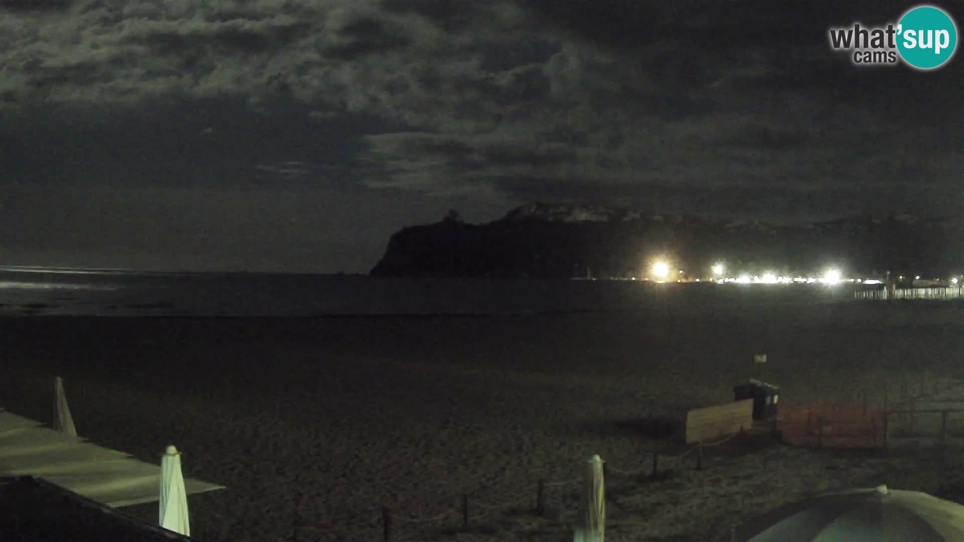Poetto beach webcam | Cagliari | Sardinia