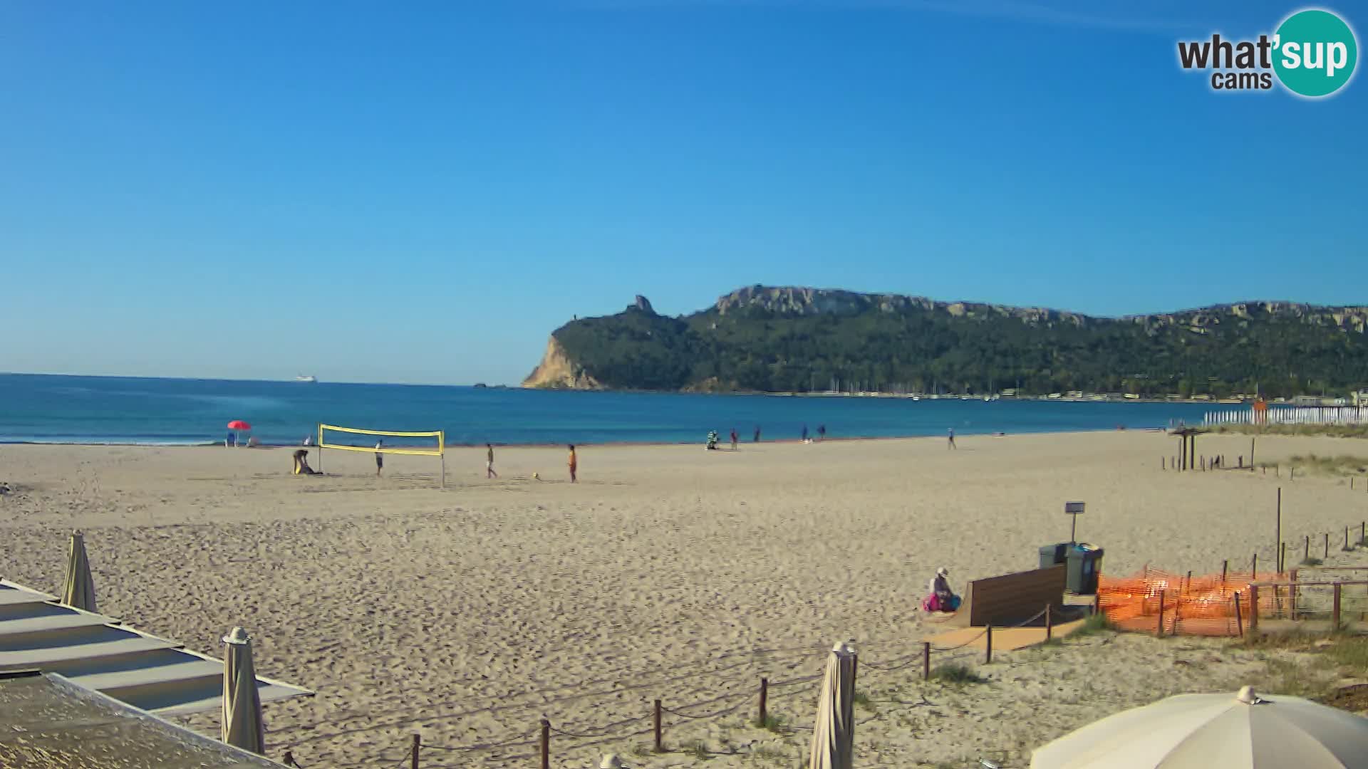 Webcam spiaggia del Poetto | Cagliari | Sardegna
