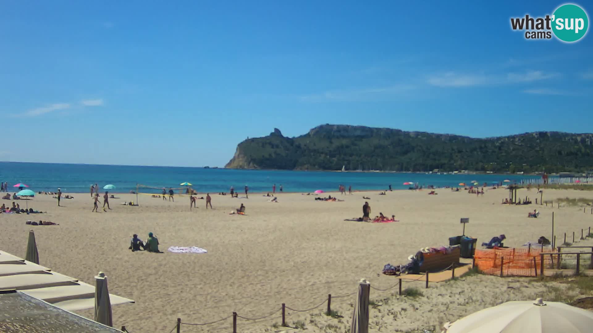 Webcam playa de Poetto | Cagliari | Cerdeña