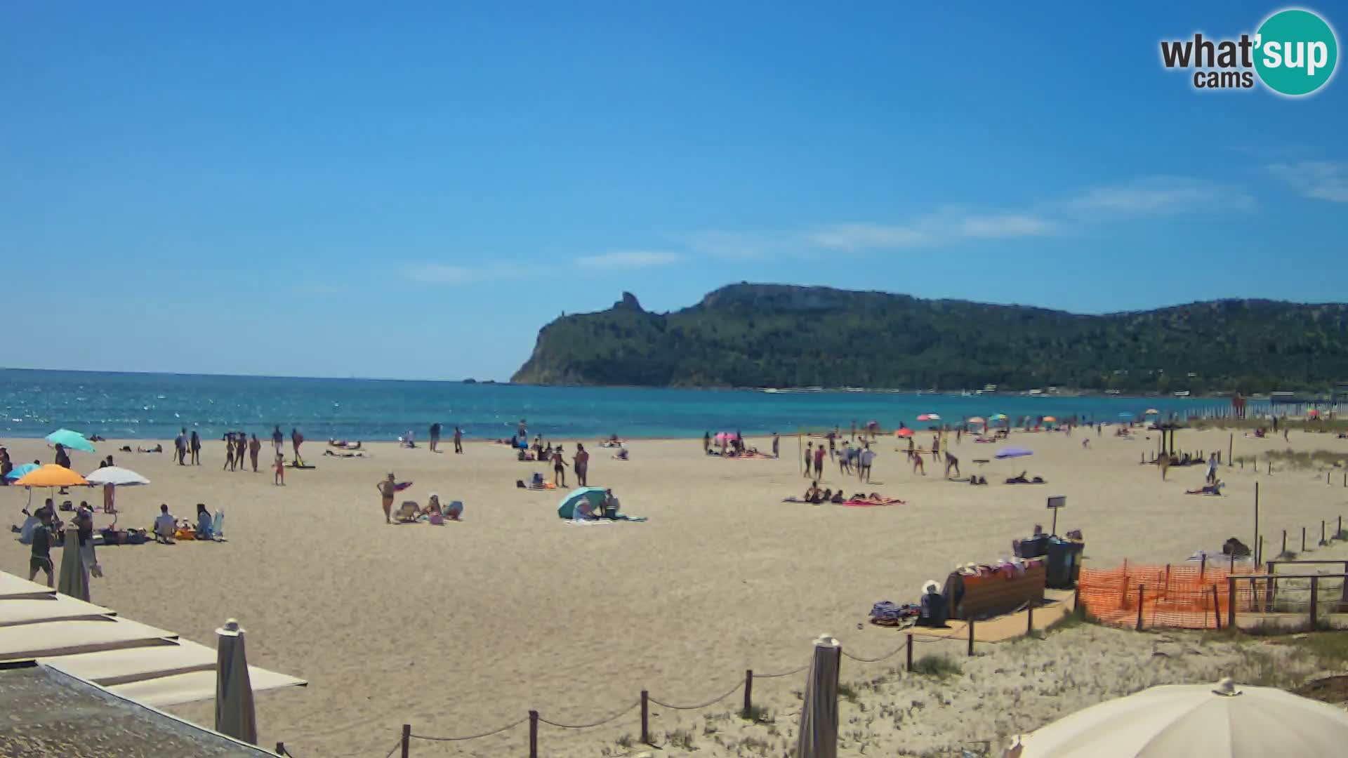 Webcam spiaggia del Poetto | Cagliari | Sardegna
