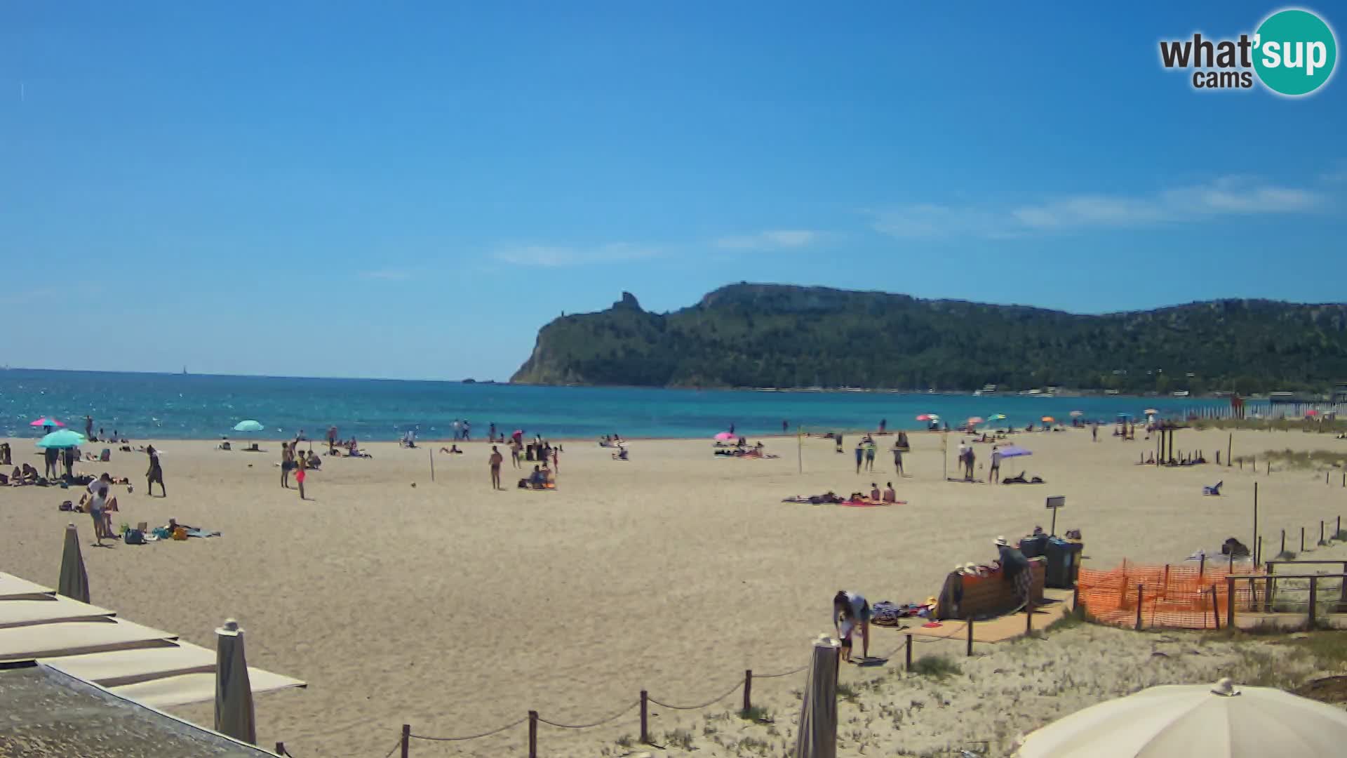 Webcam playa de Poetto | Cagliari | Cerdeña
