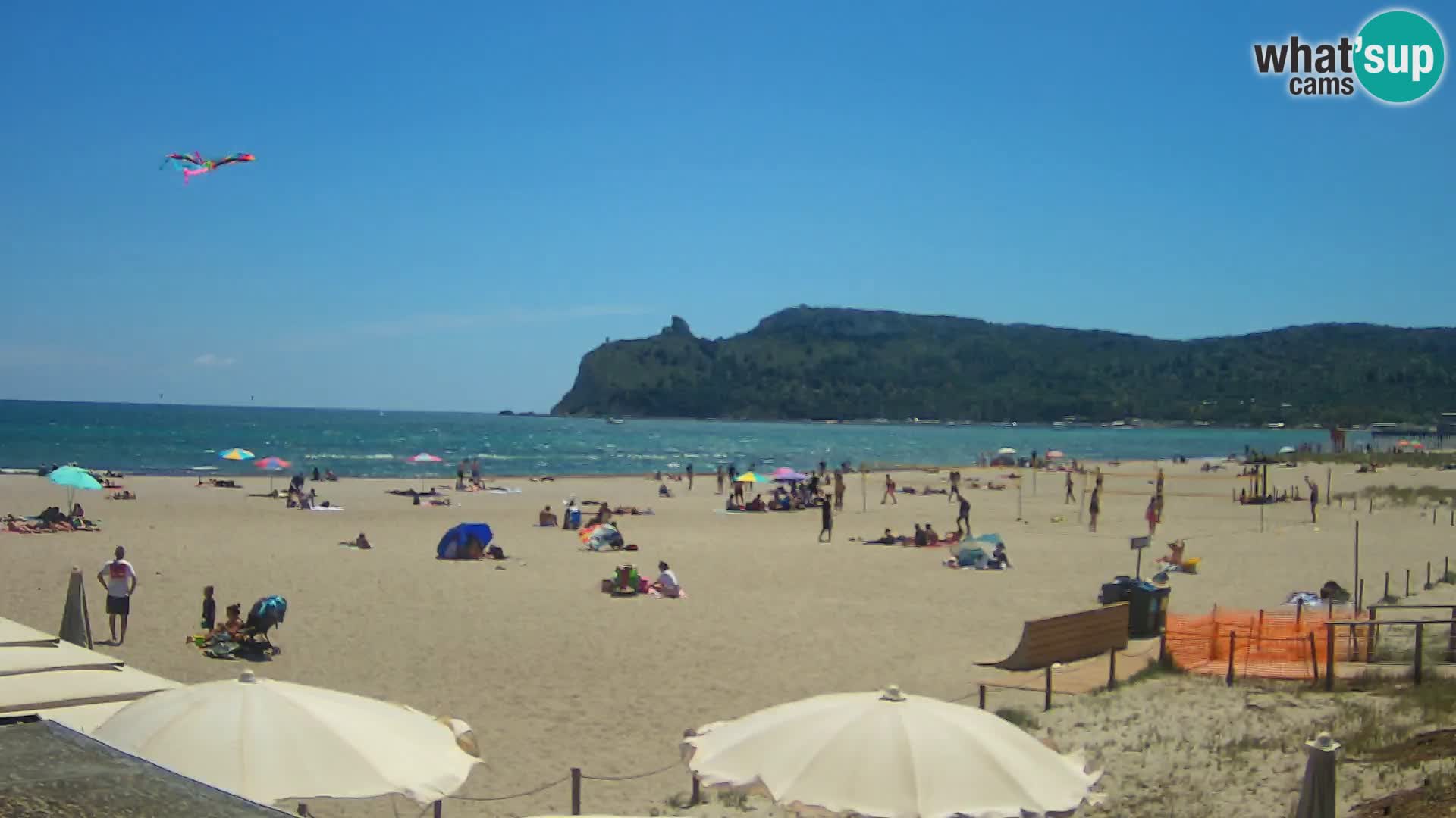 Webcam spiaggia del Poetto | Cagliari | Sardegna