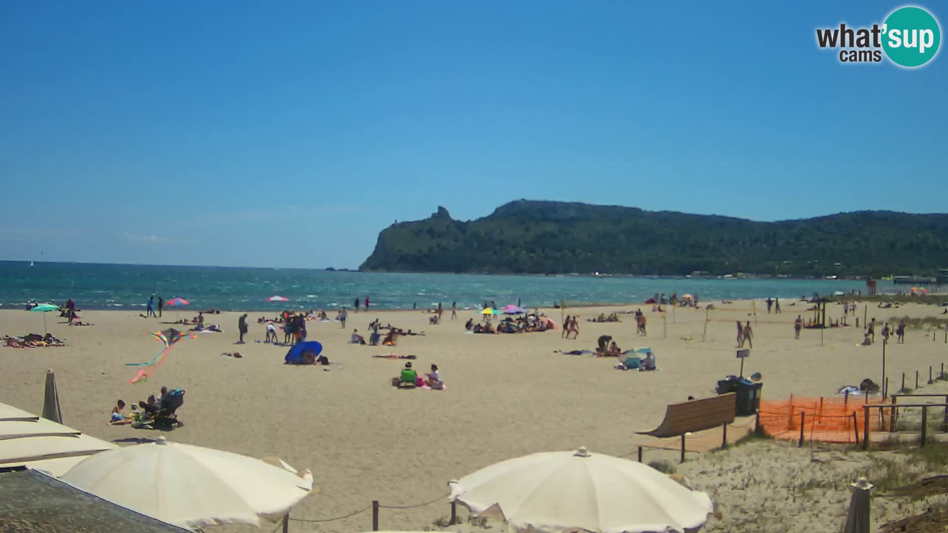 Webcam playa de Poetto | Cagliari | Cerdeña