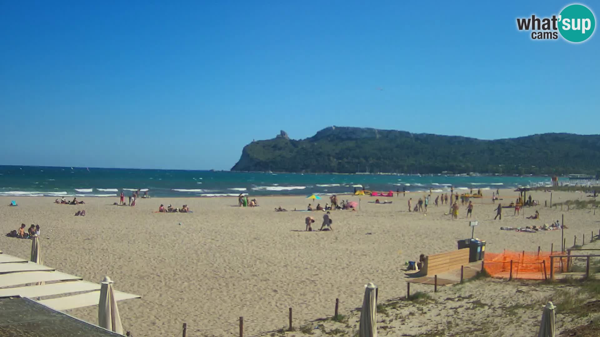 Poetto beach webcam | Cagliari | Sardinia