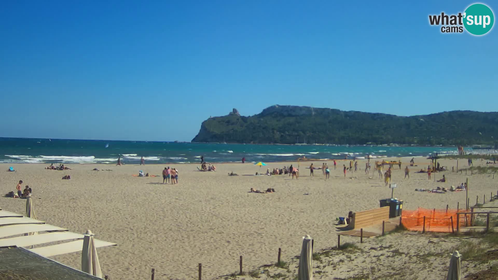 Poetto beach webcam | Cagliari | Sardinia