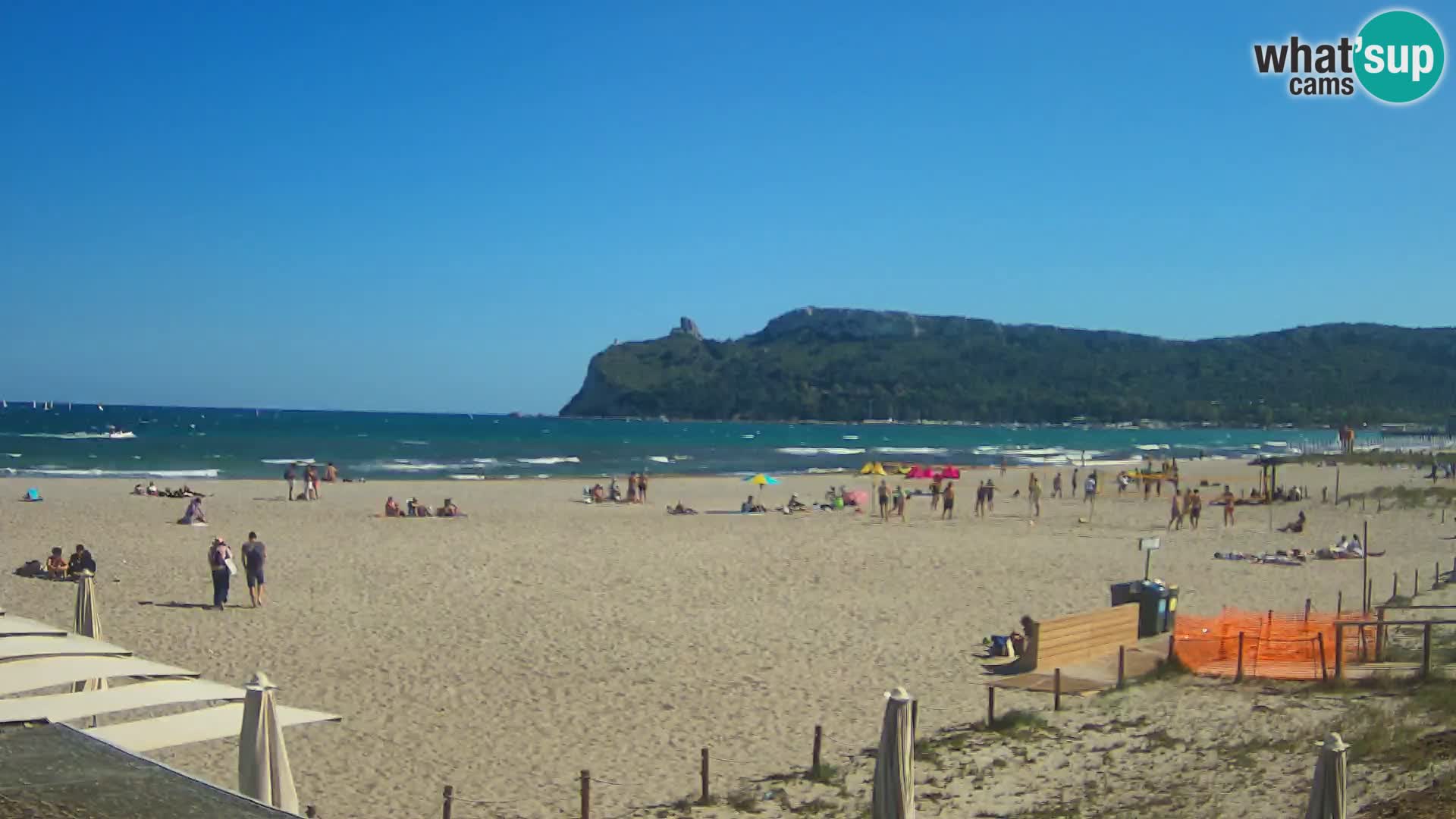 Webcam spiaggia del Poetto | Cagliari | Sardegna