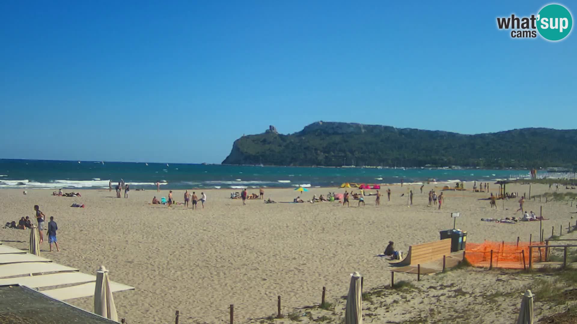Webcam playa de Poetto | Cagliari | Cerdeña