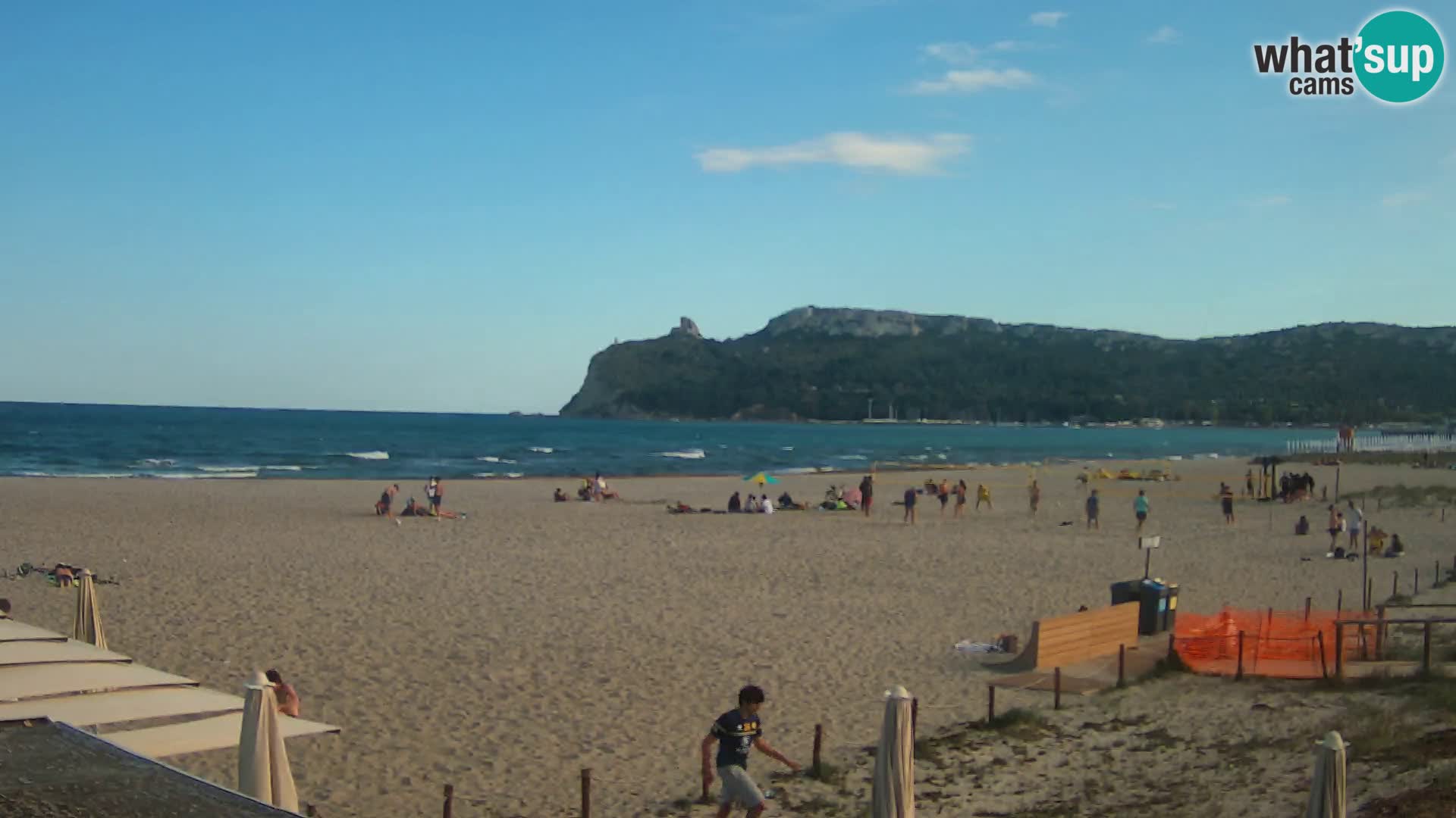 Webcam plage de Poetto | Cagliari | Sardaigne