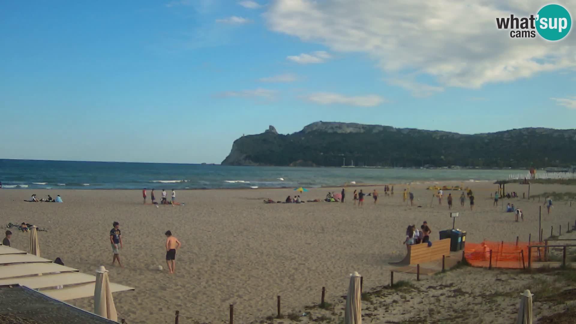 Poetto beach webcam | Cagliari | Sardinija