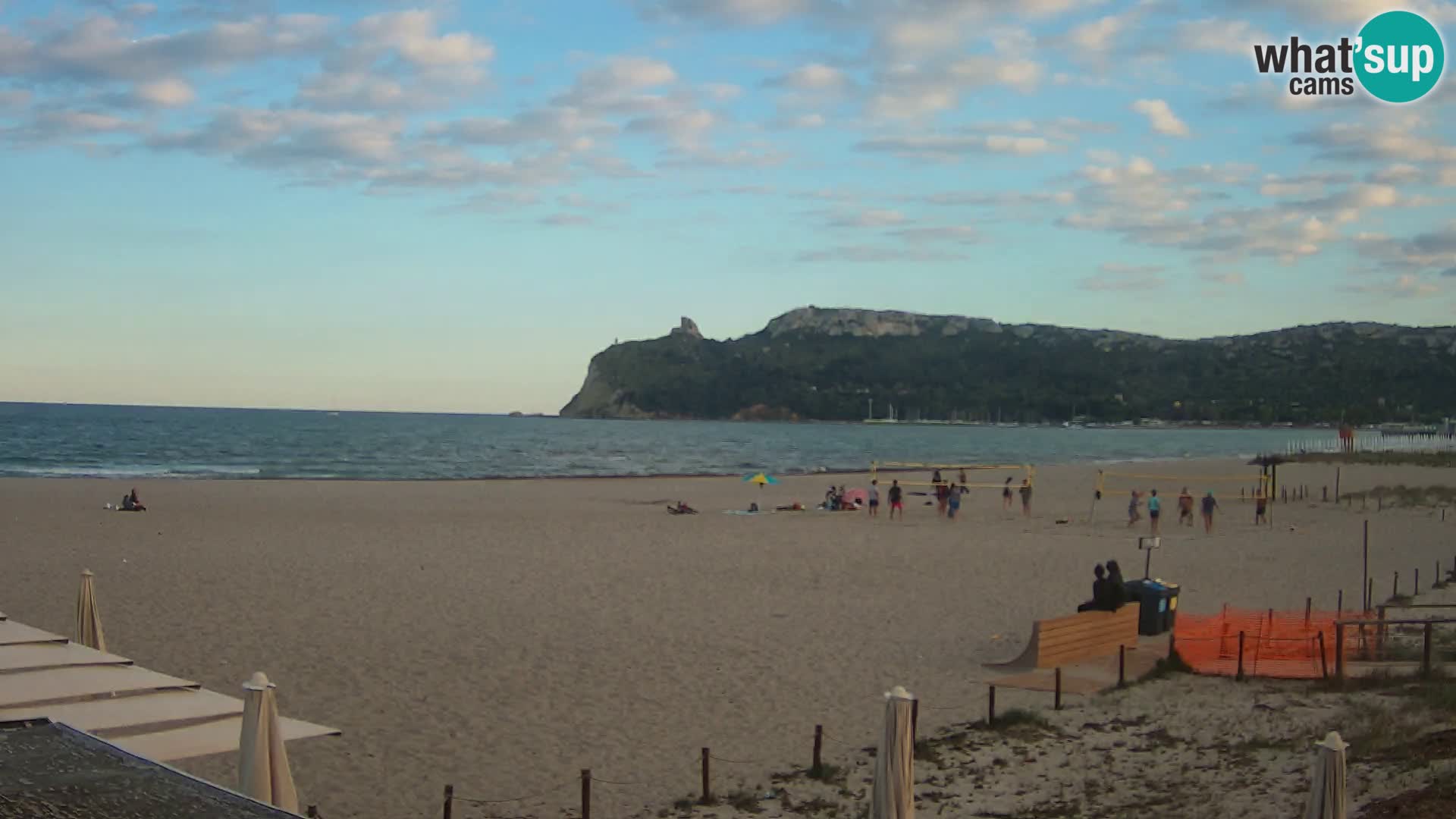 Poetto beach webcam | Cagliari | Sardinija