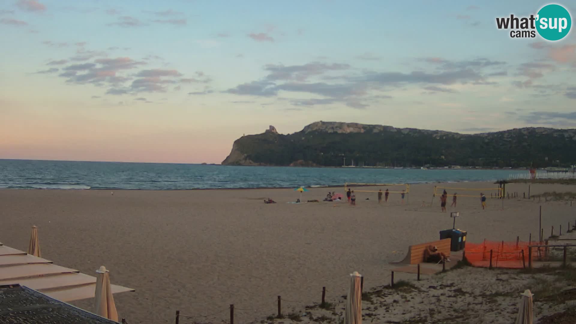 Poetto beach webcam | Cagliari | Sardinija