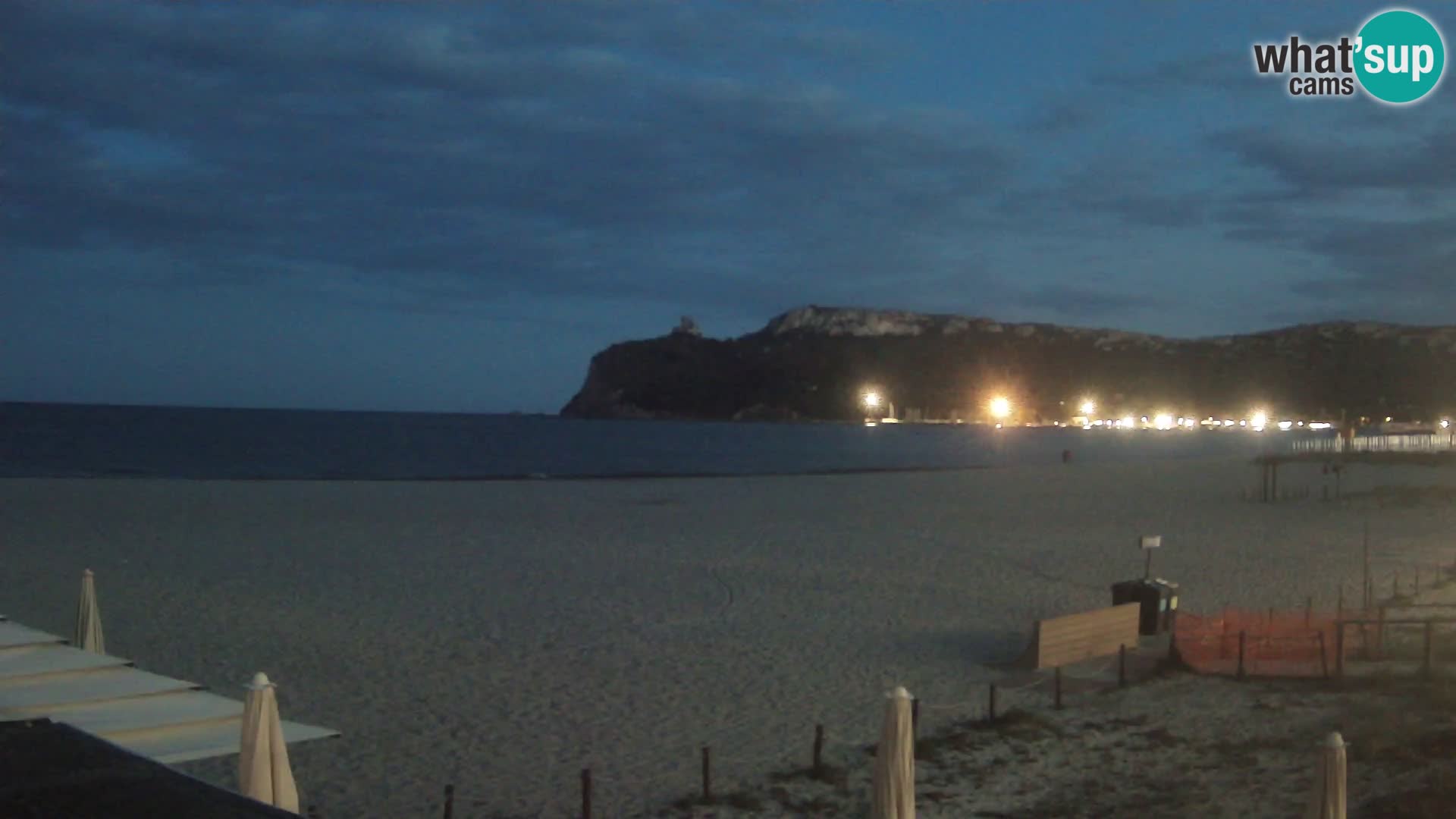 Poetto beach webcam | Cagliari | Sardinia