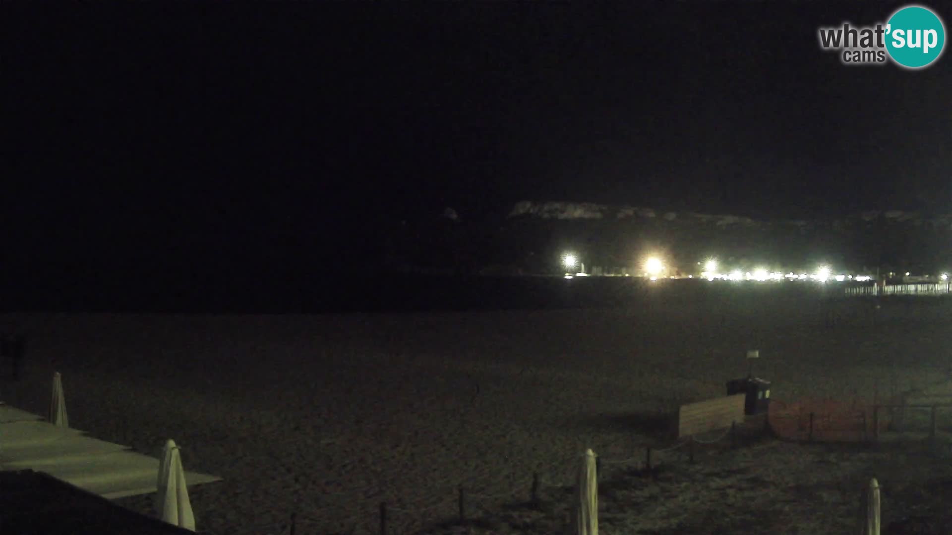 Poetto beach webcam | Cagliari | Sardinia