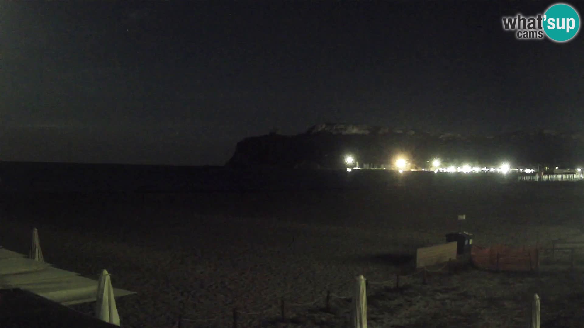 Poetto Strand Webcam | Cagliari | Sardinien
