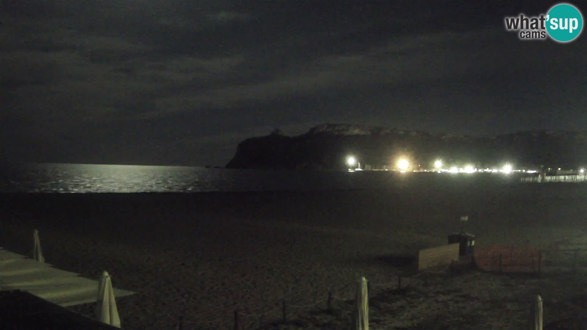 Webcam spiaggia del Poetto | Cagliari | Sardegna