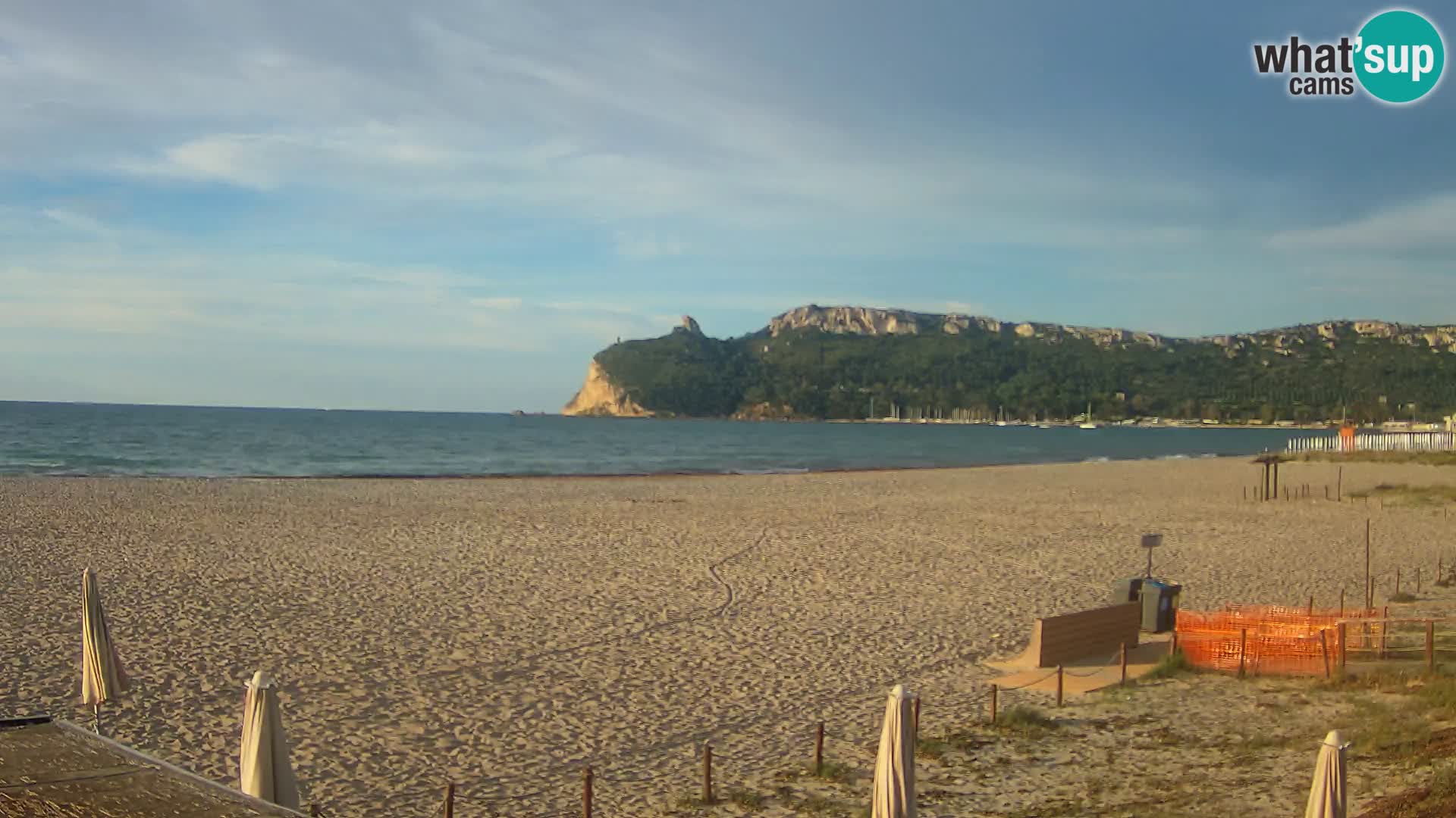 Poetto beach webcam | Cagliari | Sardinia