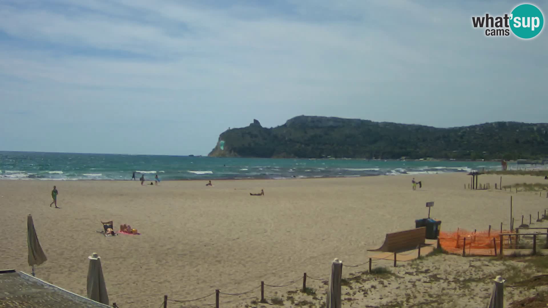 Poetto beach webcam | Cagliari | Sardinia