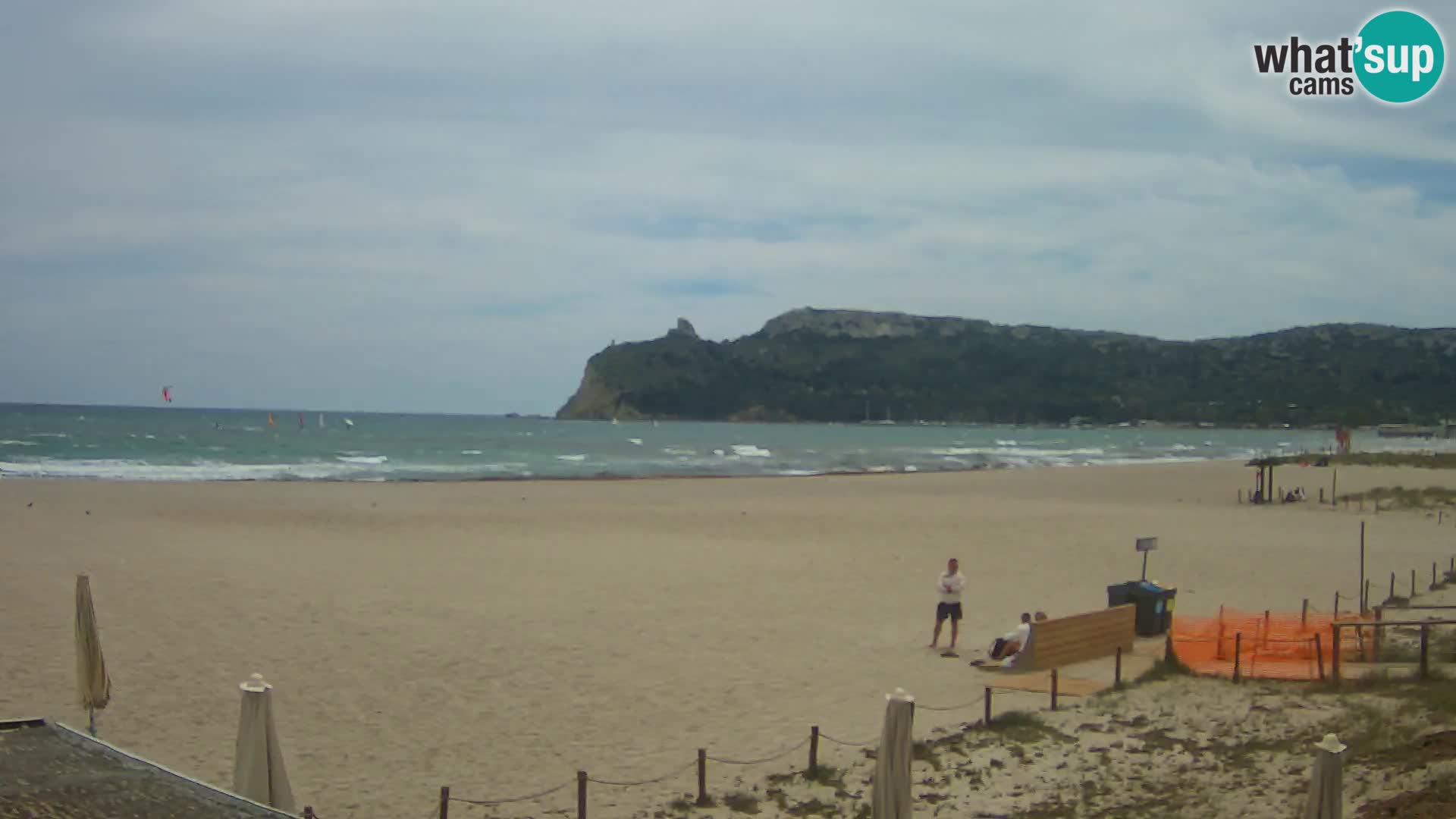 Poetto beach webcam | Cagliari | Sardinia