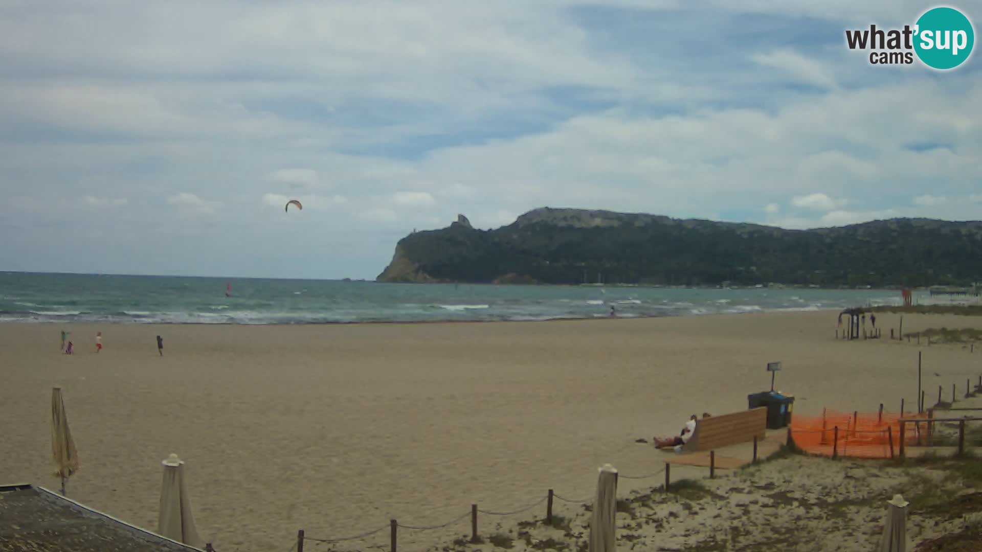 Poetto beach webcam | Cagliari | Sardinia