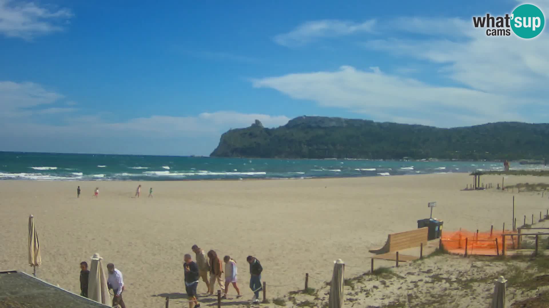 Webcam plage de Poetto | Cagliari | Sardaigne